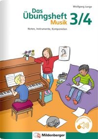 Das Übungsheft Musik 3/4