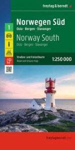 freytag & berndt Straßenkarte Norwegen Süd 1:250.000